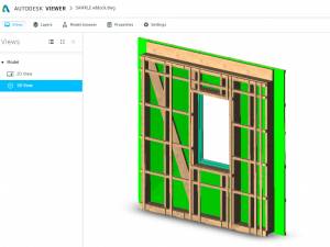 The model can be shared and viewed by others