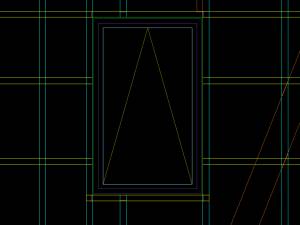 Opening sides generated by the software